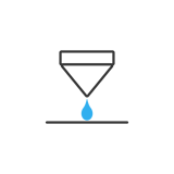 Materials dispensing icon Materials dispensing icon