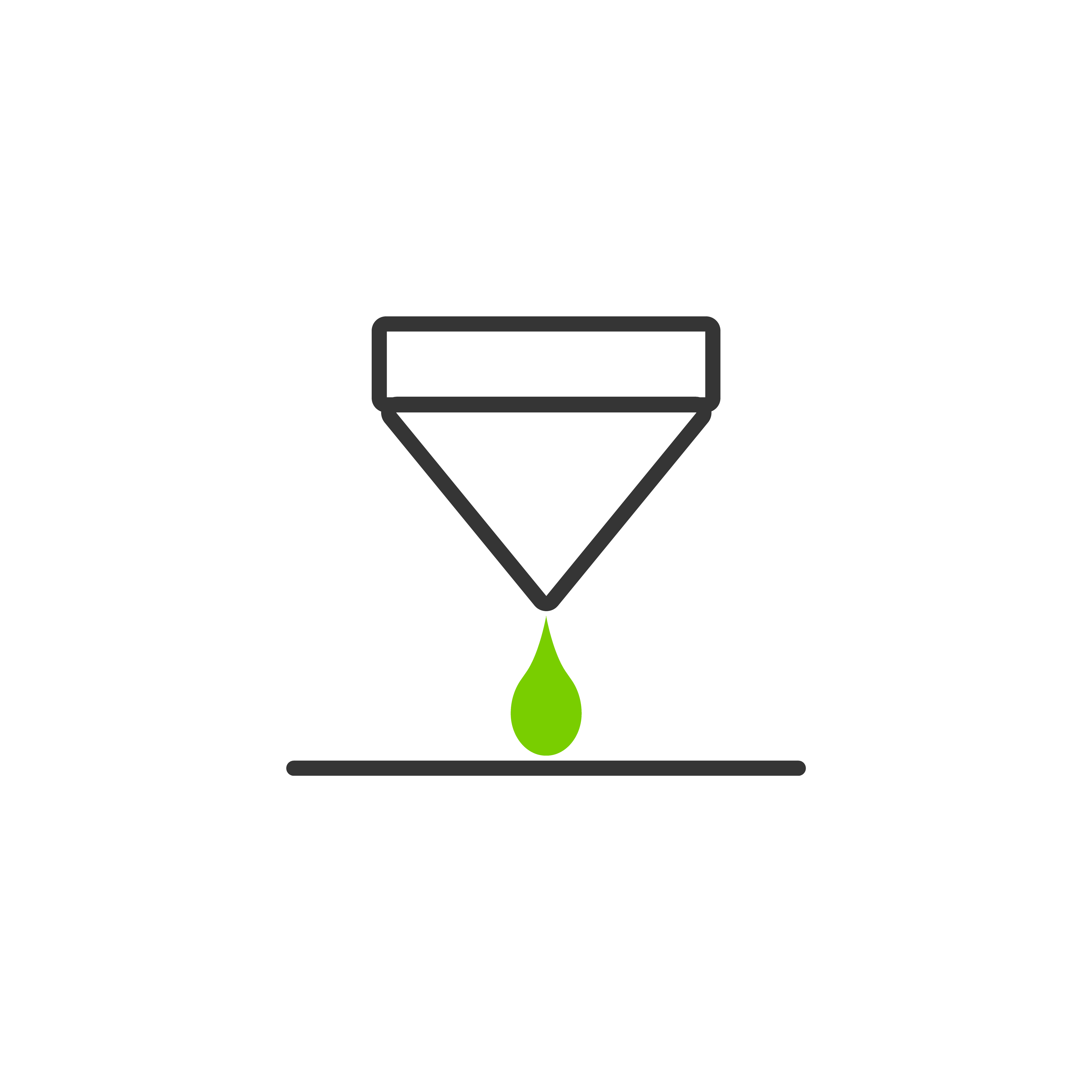 dispensing droplet icon