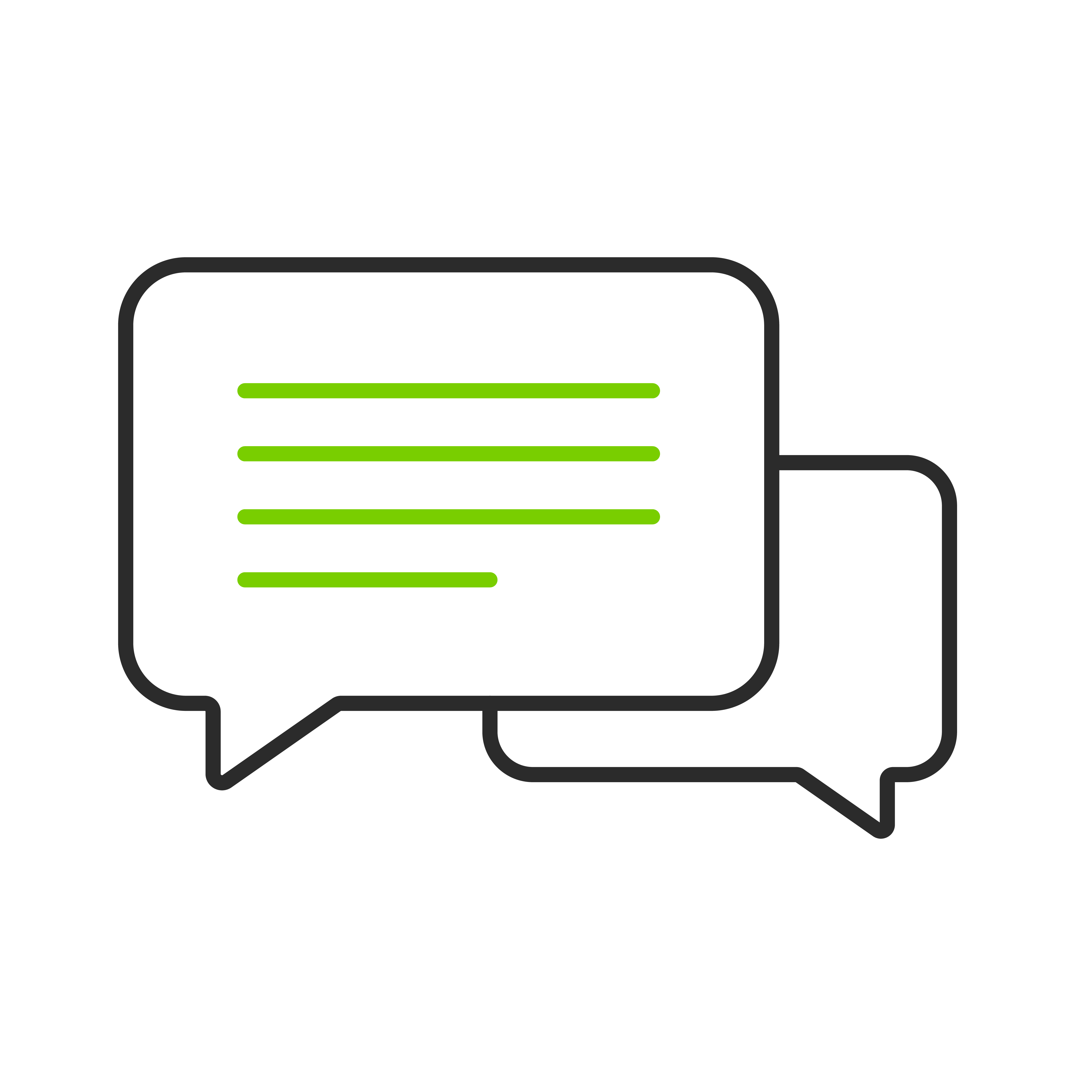chat bubble icon